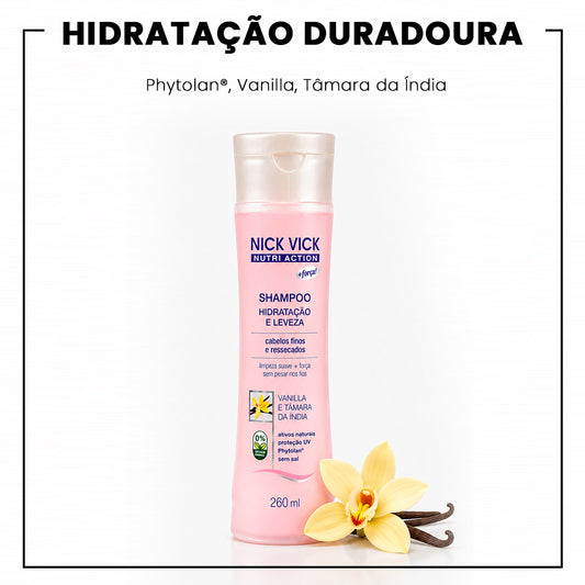 Shampoo Hidratação e Leveza NUTRI 260ml