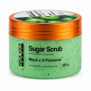 Esfoliante Corporal Sugar Scrub Maça Verde NICK VICK BODY 250g