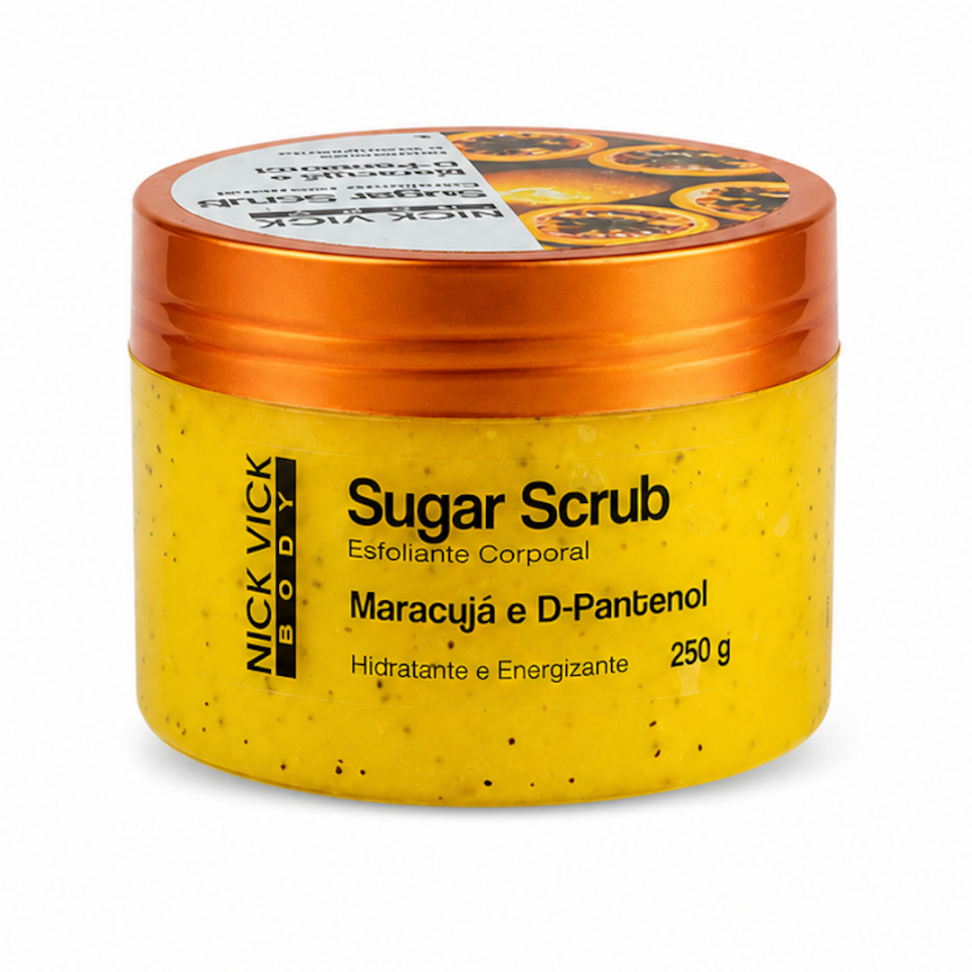Esfoliante Corporal Sugar Scrub Maracujá NICK VICK BODY 250g
