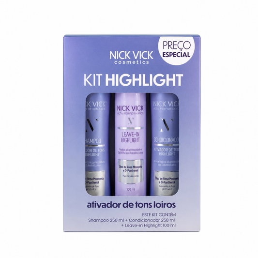KIT Highlight Ativador de Tons Loiros ALTA PERFORMANCE