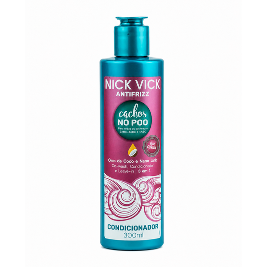 Condicionador NO POO CACHOS ANTIFRIZZ 300ml