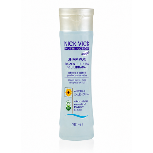 Shampoo Raízes e Pontas Equilibradas NUTRI 260ml