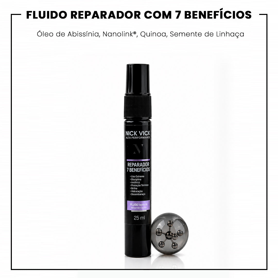 MINI Fluido Reparador 7 Benefícios ALTA PERFORMANCE 25ml