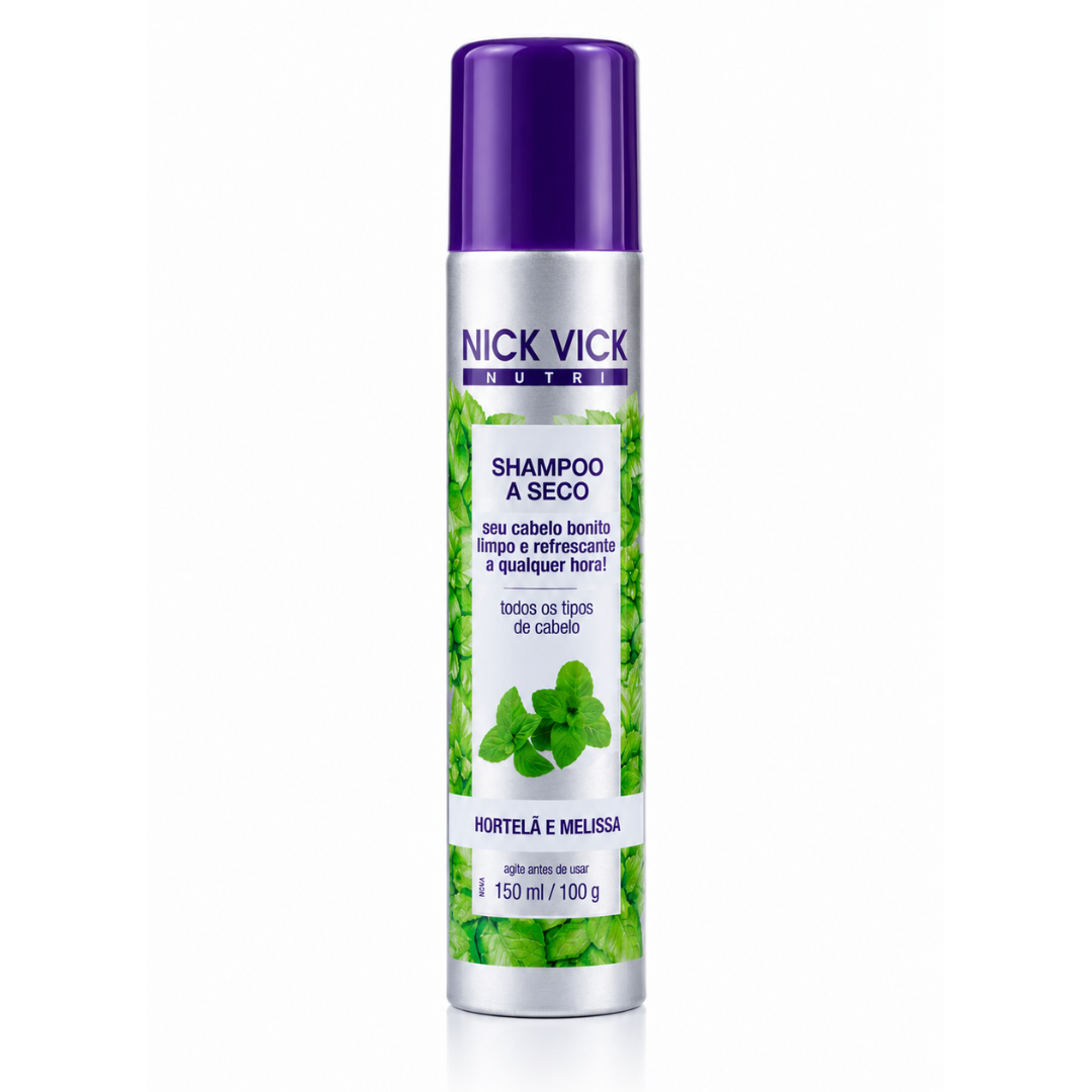 Shampoo a Seco Hortelã e Melissa NUTRI 150ml