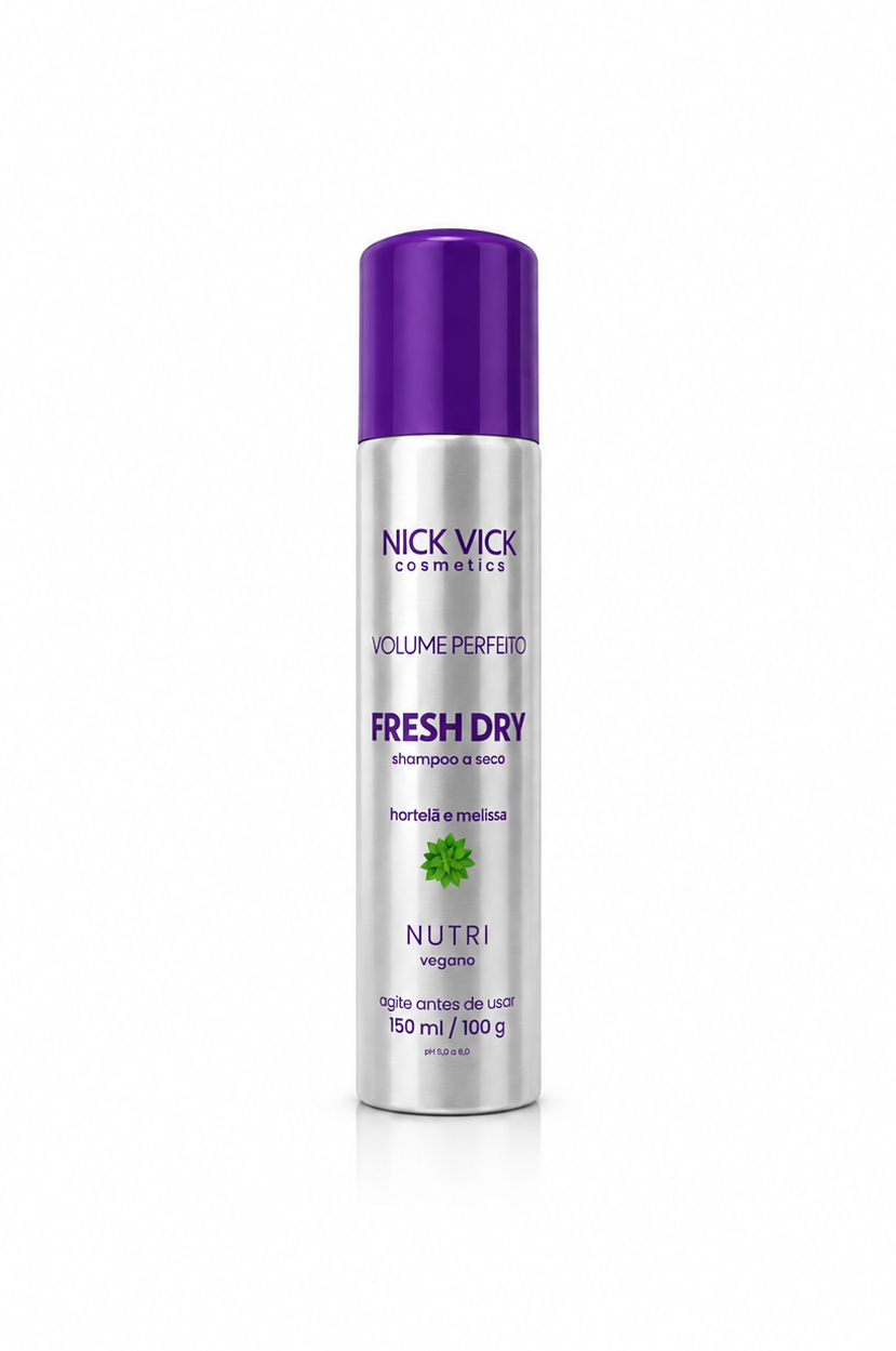 Shampoo a Seco Hortelã e Melissa NUTRI 150ml