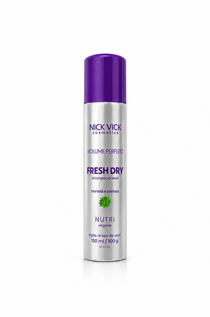 Shampoo a Seco Hortelã e Melissa NUTRI 150ml