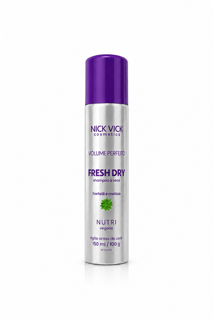 Shampoo a Seco Hortelã e Melissa NUTRI 150ml