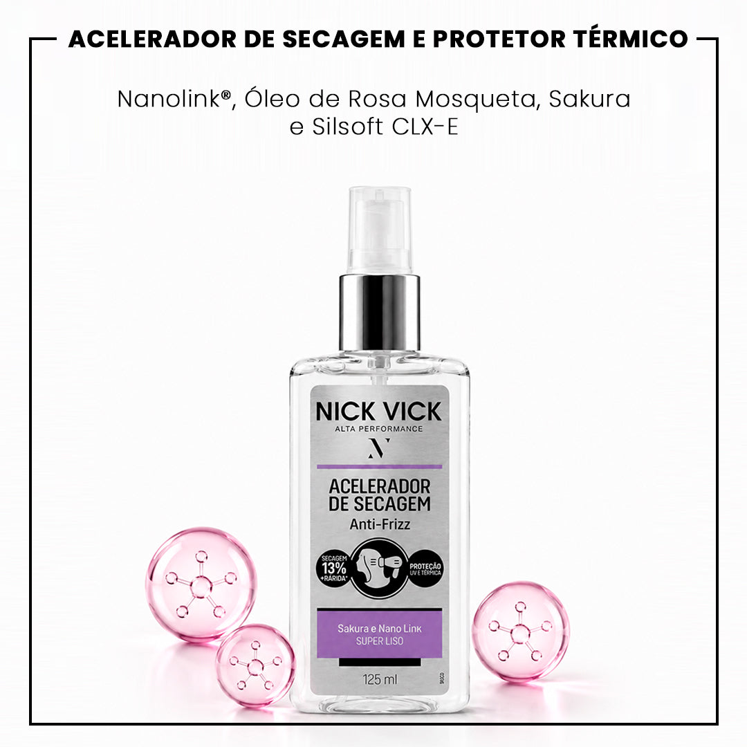 Acelerador de Secagem Antifrizz ALTA PERFORMANCE 125ml