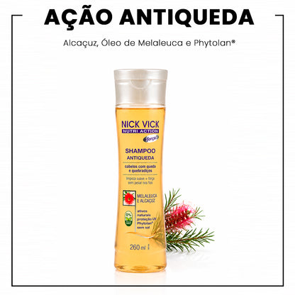 Shampoo Antiqueda NUTRI 260ml