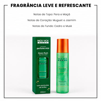 Body Splash Green Rush NICK VICK BODY 200ml