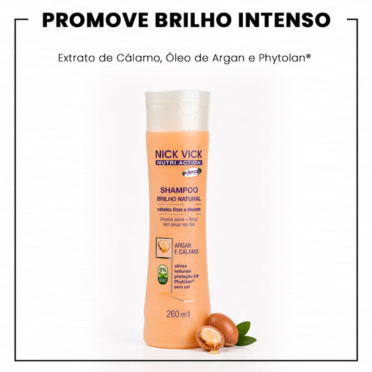 Shampoo Brilho Natural NUTRI 260ml