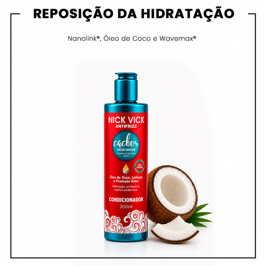 Condicionador Cachos Desejados CACHOS ANTIFRIZZ 300ml