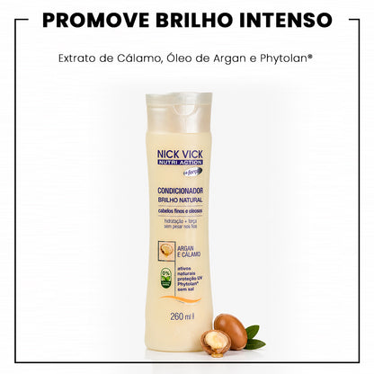 Condicionador Brilho Natural NUTRI 260ml