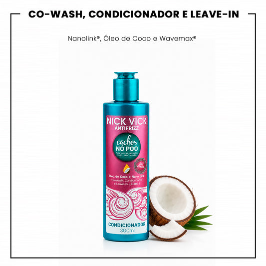 Condicionador NO POO CACHOS ANTIFRIZZ 300ml