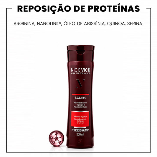 Condicionador SOS Fios ALTA PERFORMANCE 250ml