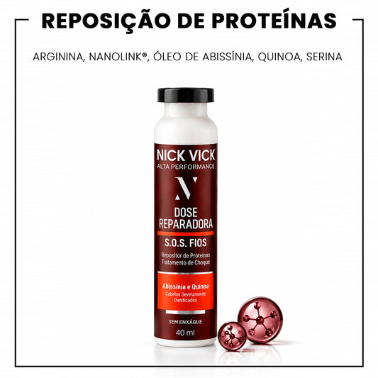 Dose Reparadora SOS Fios ALTA PERFORMANCE 40ml