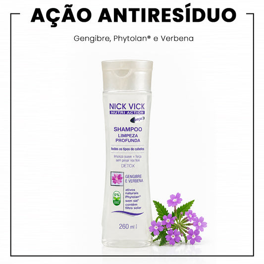 Shampoo Limpeza Profunda NUTRI 260ml