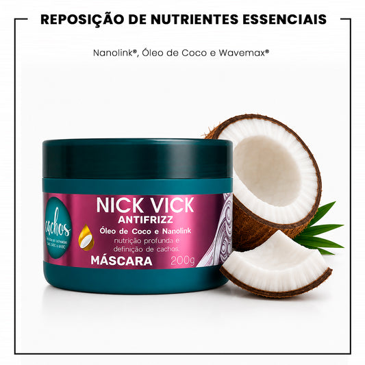 Máscara CACHOS ANTIFRIZZ 200g