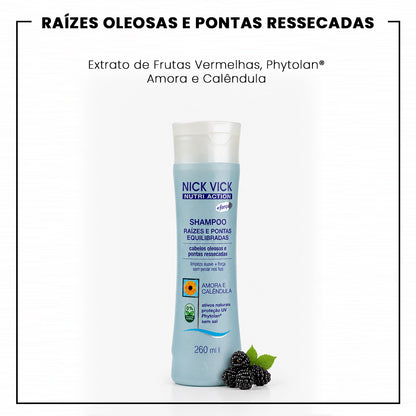 Shampoo Raízes e Pontas Equilibradas NUTRI 260ml