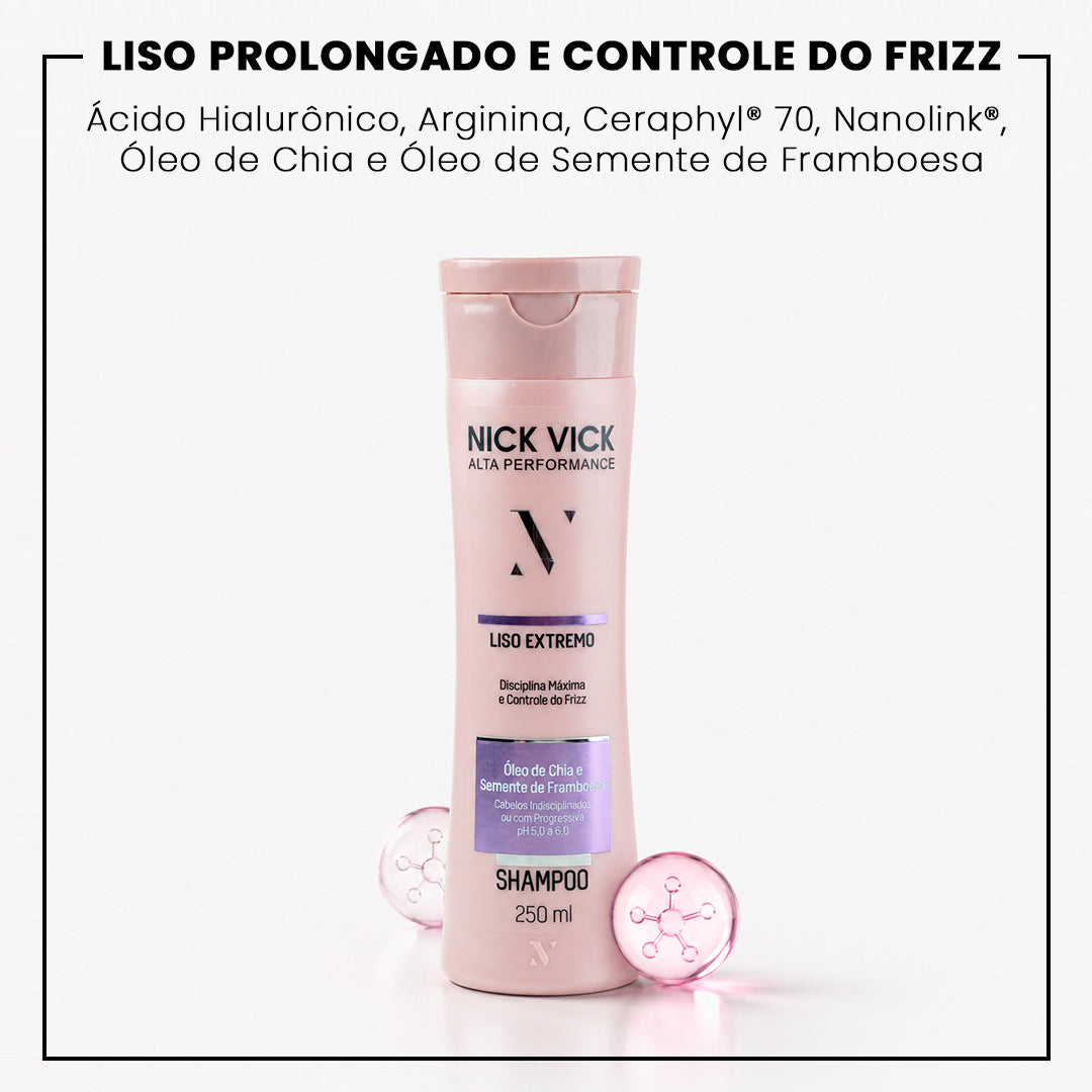 Shampoo Liso Extremo ALTA PERFORMANCE 250ml