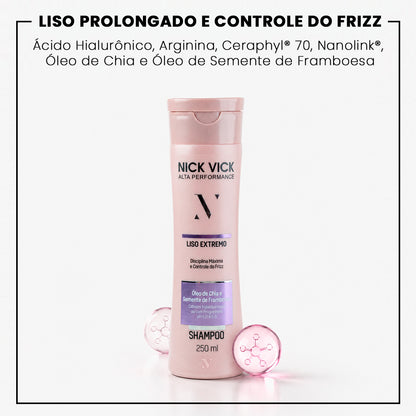 Shampoo Liso Extremo ALTA PERFORMANCE 250ml