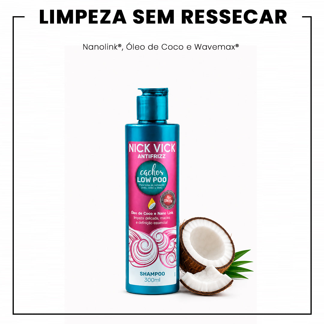 Shampoo LOW POO CACHOS ANTIFRIZZ 300ml