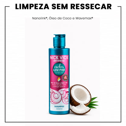 Shampoo LOW POO CACHOS ANTIFRIZZ 300ml