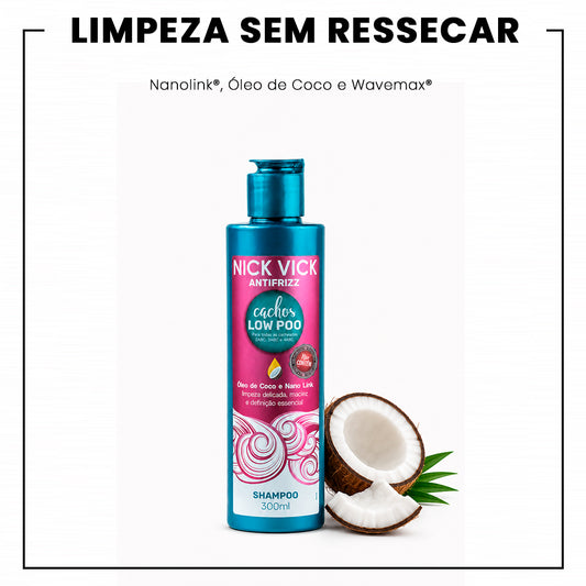 Shampoo LOW POO CACHOS ANTIFRIZZ 300ml