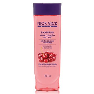 Imagem de Shampoo Manutenção da Cor Nick Vick Nutri 300ml