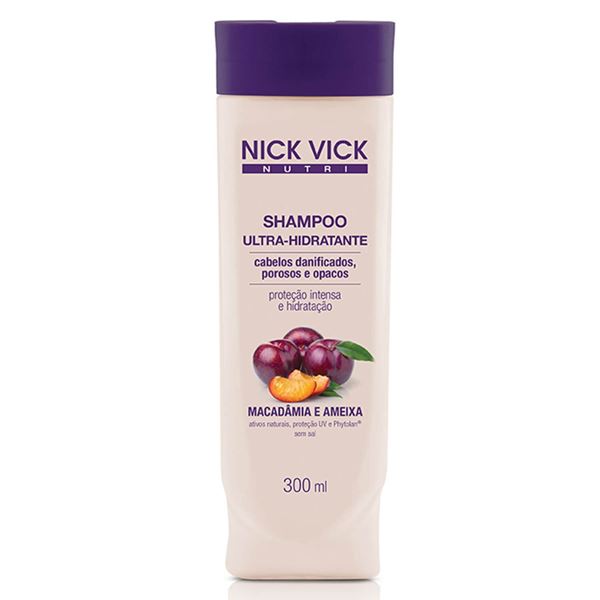Imagem de Shampoo Ultra Hidratante Nick Vick Nutri 300ml