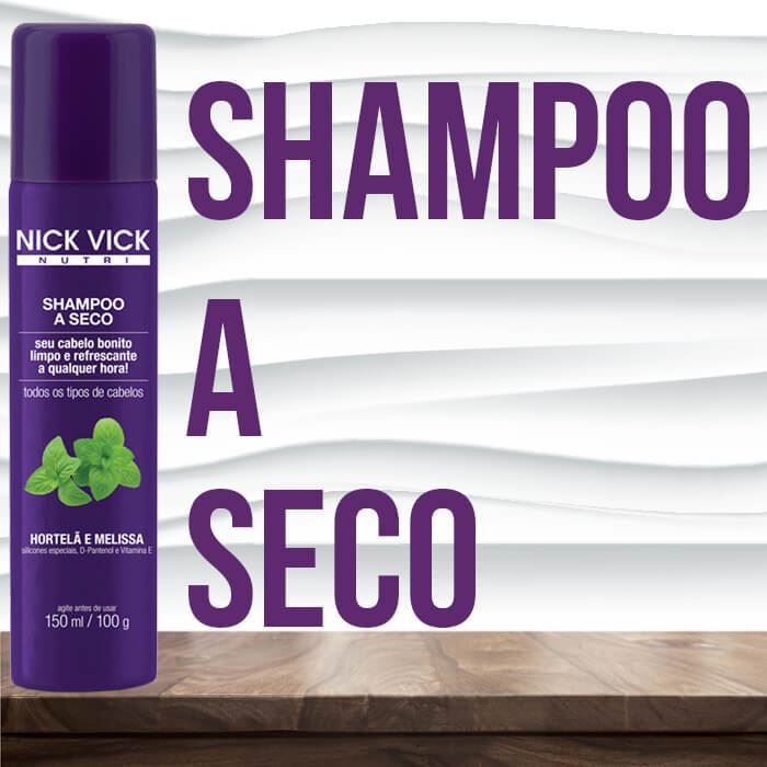 O Shampoo a seco traz praticidade para o seu dia a dia