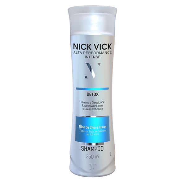 Imagem de Shampoo Nick Vick Alta Performance Intense Detox 250ml