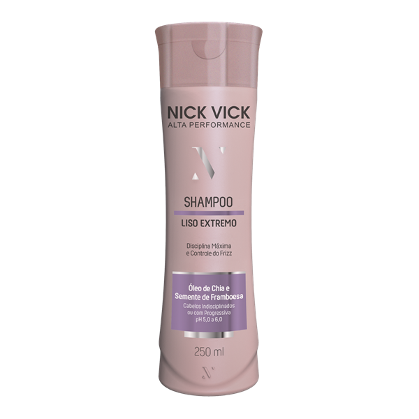 Imagem de Shampoo Liso Extremo Nick Vick Alta Performance 250ml